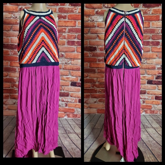 NWT Sangria High Low Dress Size 16 - Picture 3 of 8